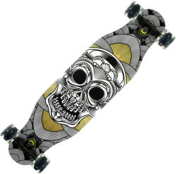 ACTION ONE Longboard Action One, 80 x 20 cm, Silver Death szürke