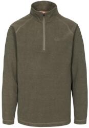 Trespass Férfi felső Keynote Anti Pilling 1/4 Zip Fleece M zöld