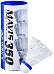 YONEX Mavis 350 W tollaslabda tollaslabda 3 db. fehér|kék