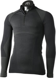 MICO Warm Control Zip Neck férfi termopóló S/M fekete
