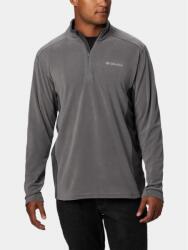 Columbia Klamath Range II Half Zip férfi polár pulóver L fekete|szürke