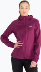 Jack Wolfskin Női Jack Wolfskin Hydro Grid Fleece melegítőfelső XS bordó|rózsaszín|vörös