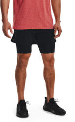 Under Armour Peak Woven 2 az 1-ben férfi rövidnadrág S fekete
