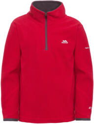 Trespass Gyermek fiúk Etto Half Zip Fleece felső 3 - 4 EVES vörös