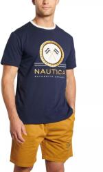 Nautica Navi T-Shirt férfi rövid ujjú póló - sötétkék 2XL kék