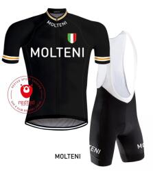 REDTED Vintage molteni fekete kerékpáros ruházat - REDTED 2XL fekete|sárga|vörös