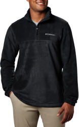 Columbia Férfi polár pulóver, Steens Mountain Half Zip Fleece, fekete 2XL fekete
