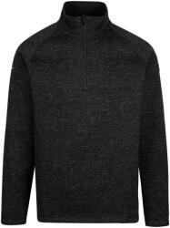 Trespass Férfi Corsham Marl Half Zip Fleece felső S fekete