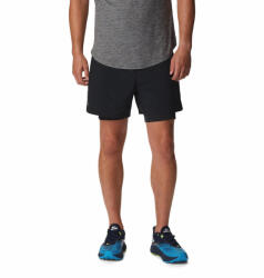 COLUMBIA M Endless Trail 2 In 1 Short férfi sport rövidnadrág S fekete