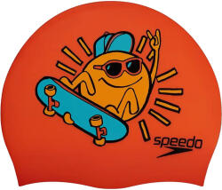 Speedo Slogan Print Gyerek úszósapka KID UNIQUE kék|narancssárga|sárga