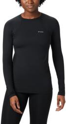 COLUMBIA Midweight Stretch Long Sleeve Top női aláöltöző felső M fekete