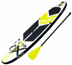XQmax SUP felfújható állószörf lime színben, 305x71x10cm, XQMAX 10 MM sárga