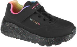 Skechers Gyerek gyalogló cipő, Skechers Uno Lite Rainbow Specks 28 fekete