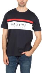 Nautica Matias T-Shirt férfi rövid ujjú póló - sötétkék (de8bbea5-0010-4265-b0e2-aa34fe16dd7c)