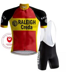 REDTED Vintage kerékpáros ruházat Ti-Raleigh-Redded XL rózsaszín