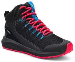 COLUMBIA TraiLStorm Mid Waterproof női vízhatlan túrabakancs - fekete 37 fekete