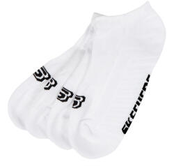Skechers Uniszex zokni, Skechers 2PPK Basic Cushioned Sneaker Socks, fehér 43 fehér
