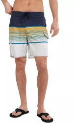 Fundango Salimu Boardshort férfi beach short 30 fehér|kék|sárga