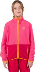 Rossignol Jr Strawpile Fleece Fz gyerek pulóver 152 cm - 12 Y rózsaszín