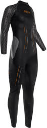 DARE2TRI Fina Mach4.1 női triatlon búvárruha S fekete|sárga