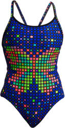 Funkita Diamond Back One Piece női egyrészes fürdőruha M kék