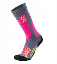 UYN Lady Ski All Mountain Socks női sízokni 39 narancssárga|rózsaszín