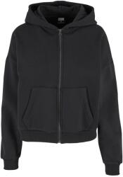 Urban Classics Női kapucnis pulóver - Boxy Full Zip 3XL fekete
