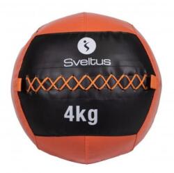 SVELTUS WALLBALL MEDICINE varrott medicin labda 4 fekete|narancssárga