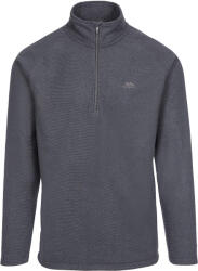 Trespass Férfi felső Keynote Anti Pilling 1/4 Zip Fleece L barna|szürke