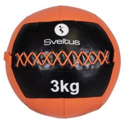 SVELTUS WALLBALL MEDICINE varrott medicin labda 3 narancssárga|színes