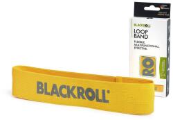 BLACKROLL LOOP BAND- TEXTILBE SZŐTT GUMIHUROK (EXTRA LIGHT) 5 G sárga