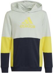 Adidas Gyermek pulóver adidas Colourblock 8-9 éves szürke|sárga