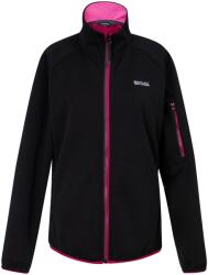 Regatta Női Ravenhill Full Zip Fleece felső XL fekete|rózsaszín