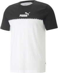 PUMA Essentials Block Tape Tee Férfiak PUMA Black 2XL fekete