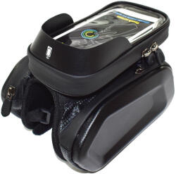 STORAG Kerékpártáskák okostelefon-tartóval fekete