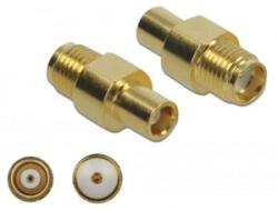 Delock SMA > MCX csatlakozó 10 GHz (89958) (89958) - aqua