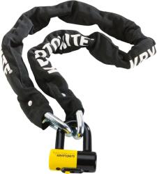 Kryptonite Zár lánc NEW YORK LEGEND+lakat 1515, 150 cm sárga