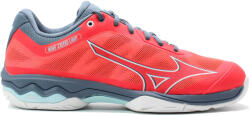 MIZUNO Női tenisz cipő Mizuno Wave Exceed Light AC Fierry Coral 2 37 fehér|vörös