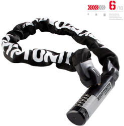 Kryptonite Zár lánc KRYPTOLOK Combo 90 cm fekete