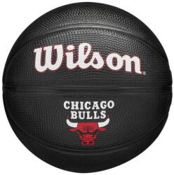 Wilson Kosárlabda Team Tribute Chicago Bulls Mini Ball, 3-as méret 3 fekete