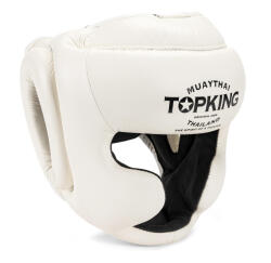 TOP KING Full Coverage bokszsisak XL fehér
