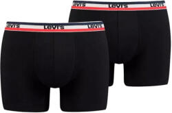 Levi's Férfi boxeralsó, Levi's Boxer 2 Pairs Briefs, fekete S fekete