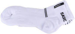 Skechers Uniszex zokni, Skechers 5PPK Wm Mesh Ventilation Quarter Socks, fehér 39 fehér