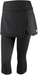 Wilson Női leggings, Wilson W Capri Skort IV Leggings, fekete XS fekete