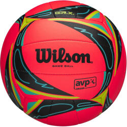 Wilson Röplabda Wilson AVP GRX Grass Game Ball VB OF, 5-ös méret 7 vörös