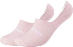 Skechers Női zokni, Skechers 2PPK Mesh Ventilation Footies Socks, rózsaszín 43 rózsaszín