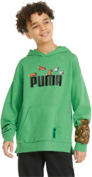 PUMA Pulóver Puma x Minecraft, Zöld, Gyerekek 3 - 4 EVES zöld