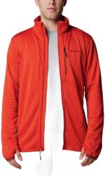 Columbia Férfi Columbia Park View Fleece FZ trekking pulóver S vörös