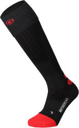 LENZ Heat Sock 4.1 Toe Cap fűthető sízokni 39 fekete|vörös