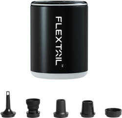 FLEXTAIL Luftbettpumpe Tiny Pump X2 - Wiederaufladbare Luftbettpumpe - 400LM Laterne - fekete